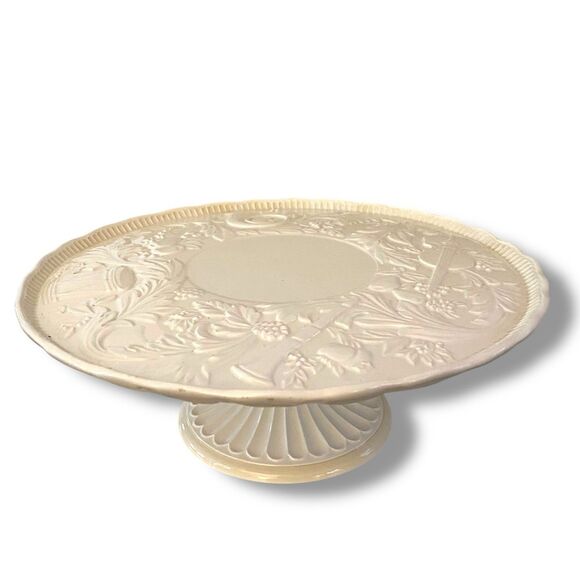 Vintage Lenox Butler's Pantry 13" Pedestal Cake Stand Elegant Holiday Hosting - Picture 1 of 12